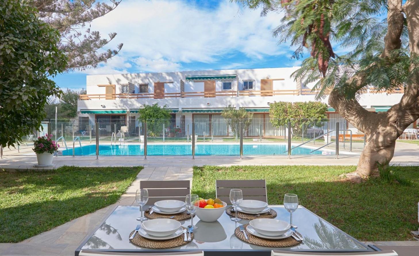 Timon Suites San Agustin Exteriér fotografie